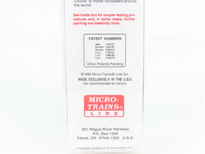 N Scale Micro-Trains 32050/4 ATSF Santa Fe 50' Plug Door Box Car 6181 RTR