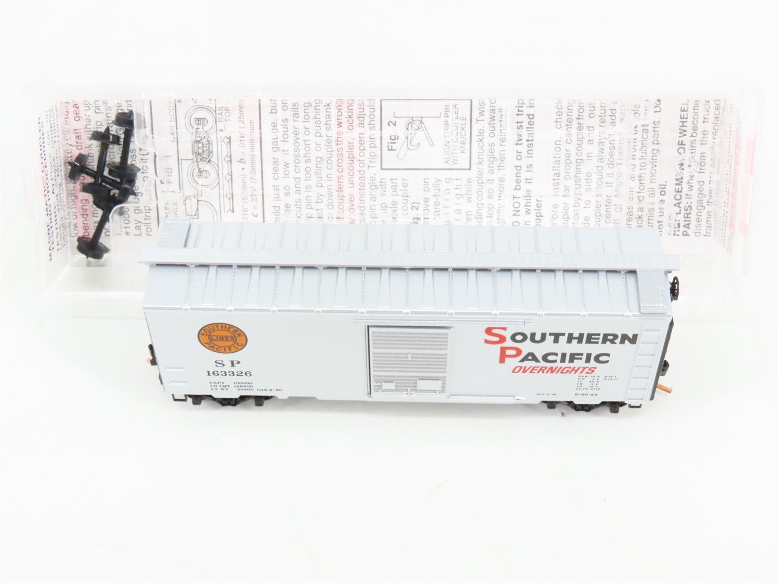 N Scale Micro-Trains 20760 SP Southern Pacific 40' Box Car 163326 RTR