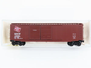 N Scale Micro-Trains 34140 MILW Milwaukee Road 50' Box Car 13252 RTR