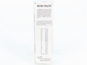 N Scale Micro-Trains 39050 CB&Q Chicago, Burlington & Quincy 40' Box Car RTR