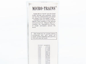 N Scale Micro-Trains 39050 CB&Q Chicago, Burlington & Quincy 40' Box Car RTR