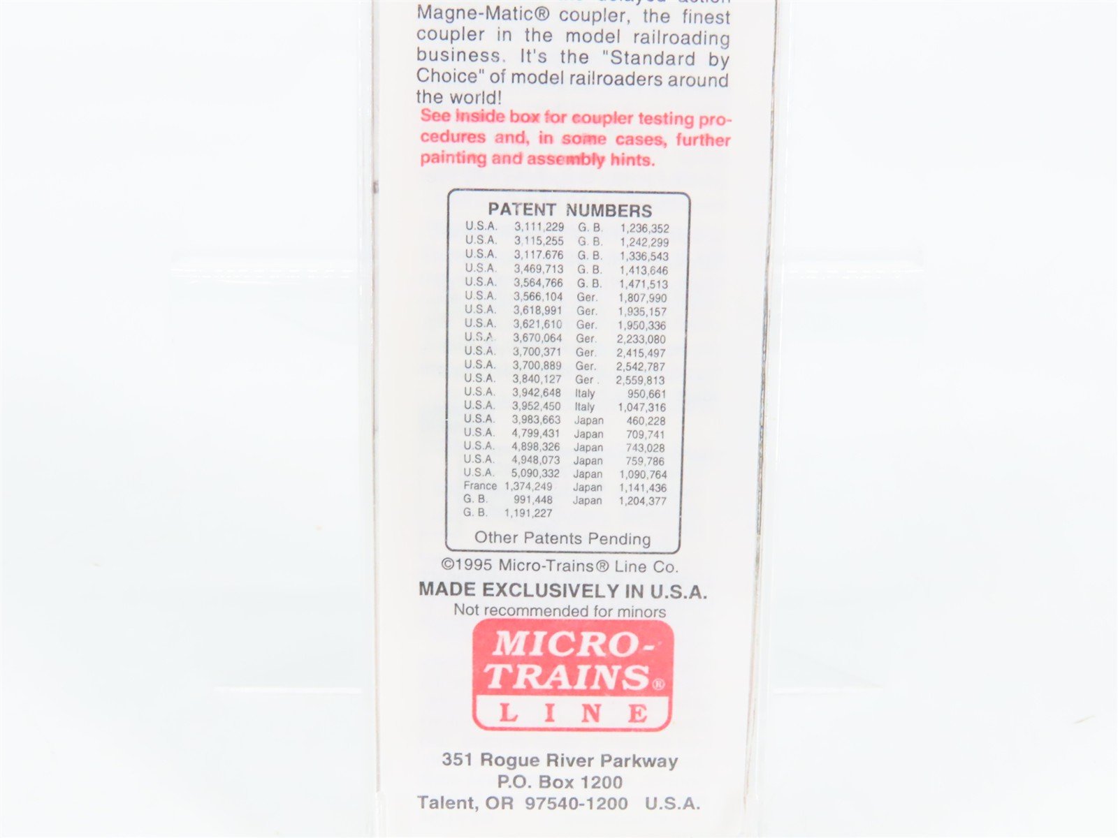N Scale Micro-Trains 51100 ATSF Santa Fe 34' Wood Sheathed Caboose 1207 RTR