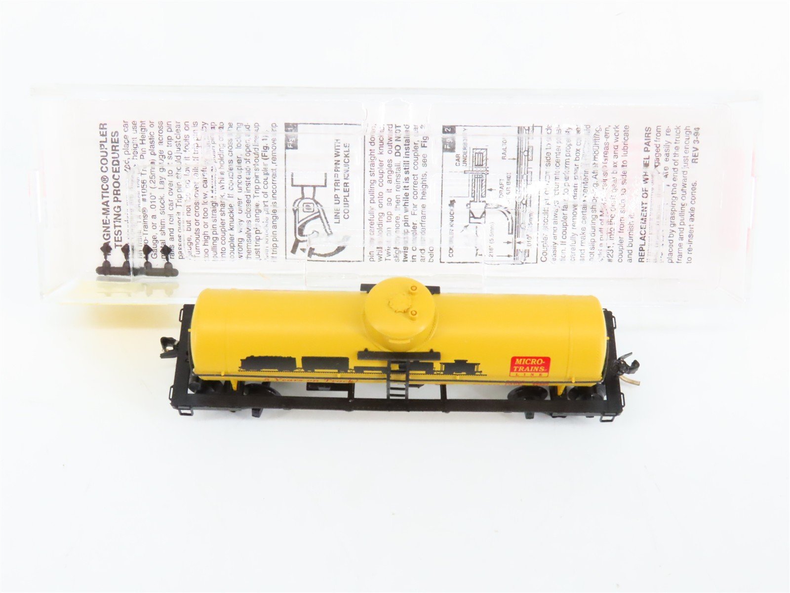 N Scale Micro-Trains 65380 MTL Micro-Trains Line 39' Tank Car 1995 RTR