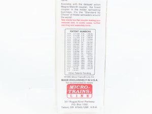 N Scale Micro-Trains 65380 MTL Micro-Trains Line 39' Tank Car 1995 RTR