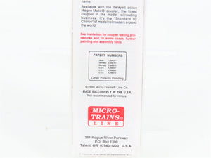 N Scale Micro-Trains 100050 Southern Pacific 36' Riveted Steel Side Caboose RTR