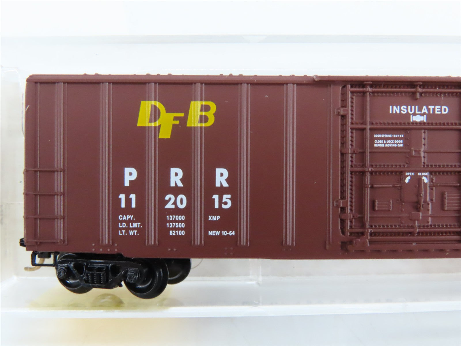 N Scale Micro-Trains 27170 PRR Pennsylvania 50' Rib Side Box Car 112015 RTR