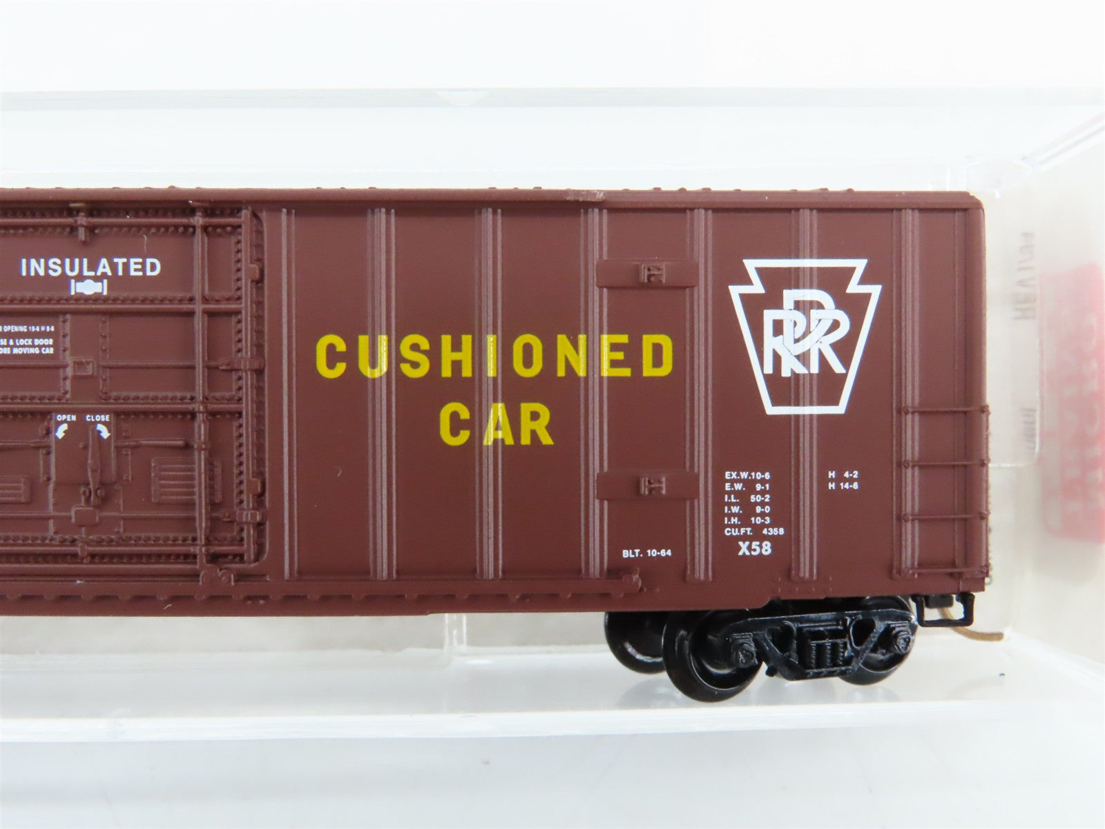 N Scale Micro-Trains 27170 PRR Pennsylvania 50' Rib Side Box Car 112015 RTR