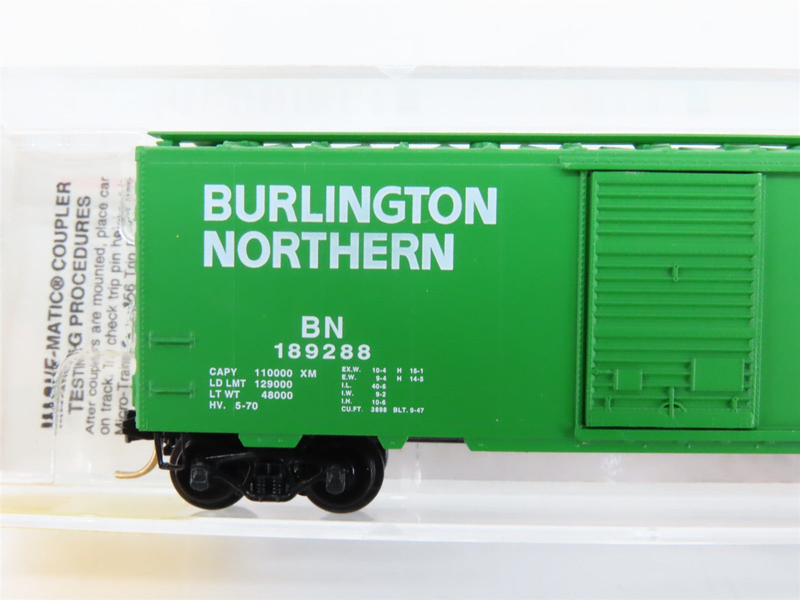 N Scale Micro-Trains 27170 PRR Pennsylvania 50' Rib Side Box Car 112015 RTR