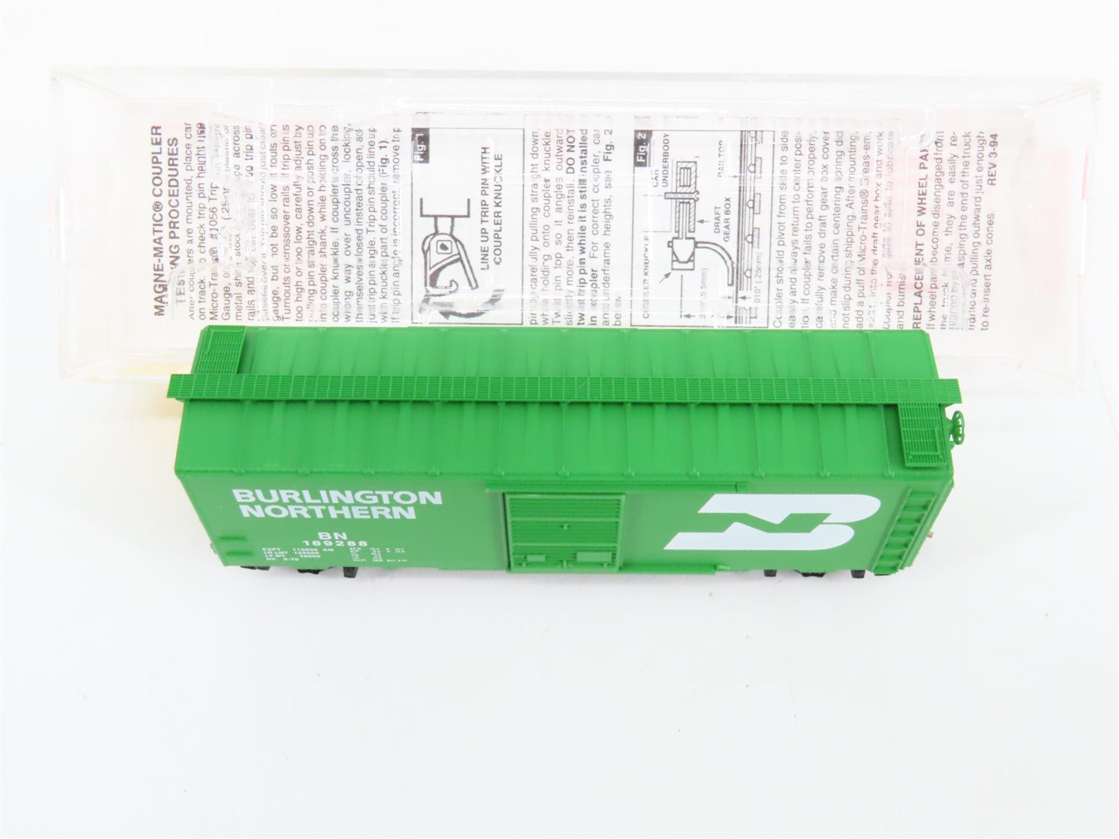 N Scale Micro-Trains 27170 PRR Pennsylvania 50' Rib Side Box Car 112015 RTR