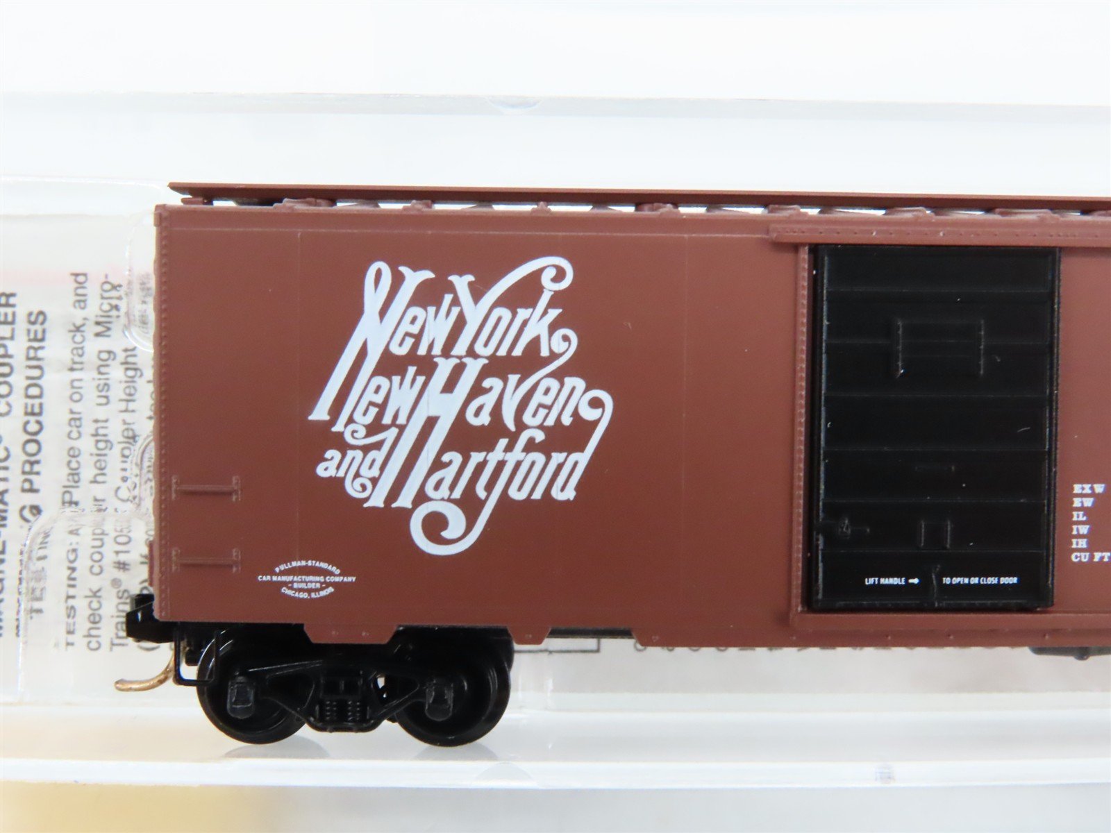 N Scale Micro-Trains 20029 NH New York, New Haven & Hartford 40' Box Car RTR