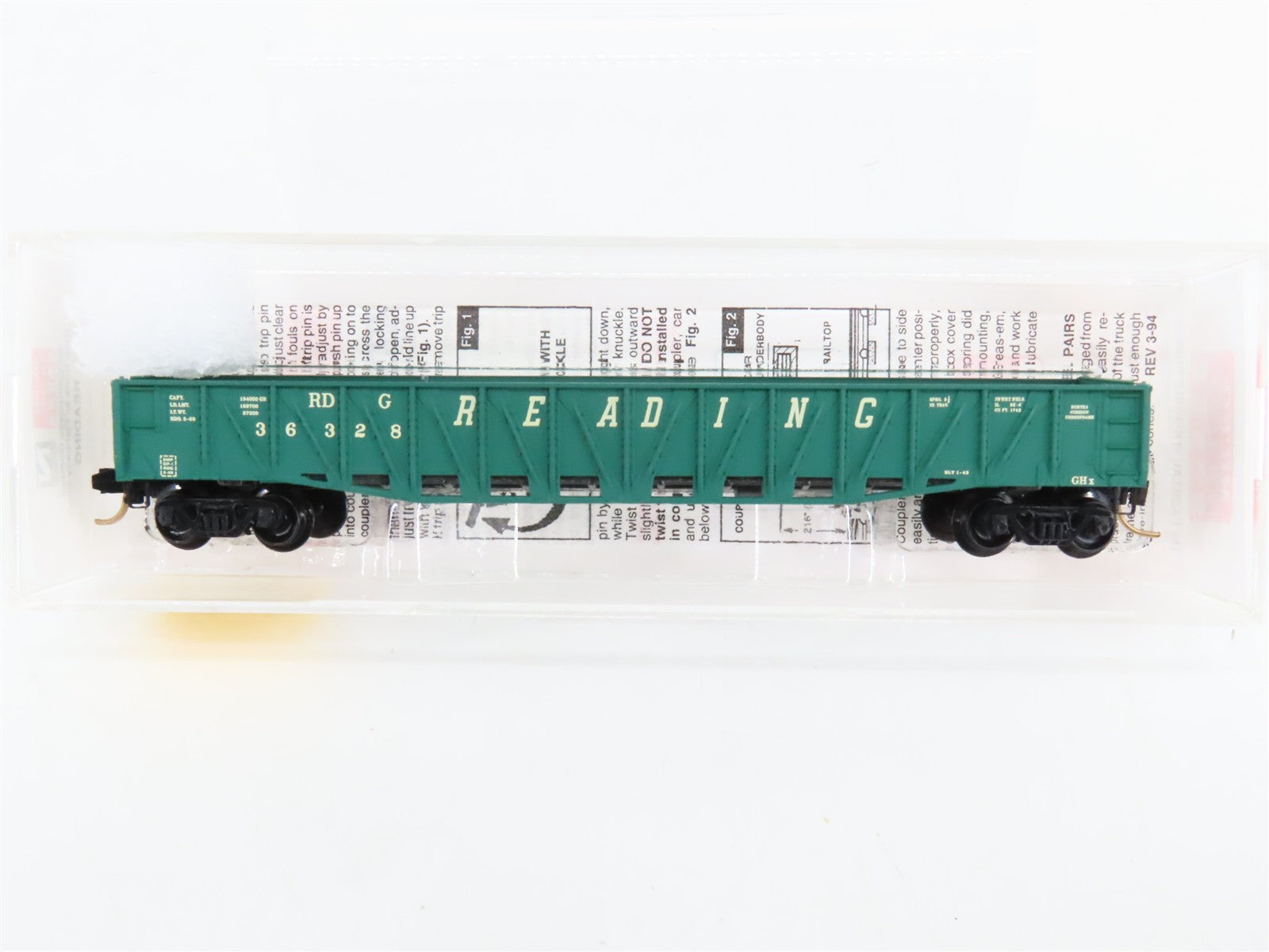N Scale Micro-Trains 62060 RDG Reading 50' Composite Gondola 36328 RTR