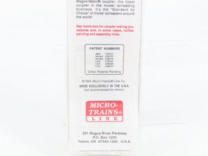 N Scale Micro-Trains 62060 RDG Reading 50' Composite Gondola 36328 RTR