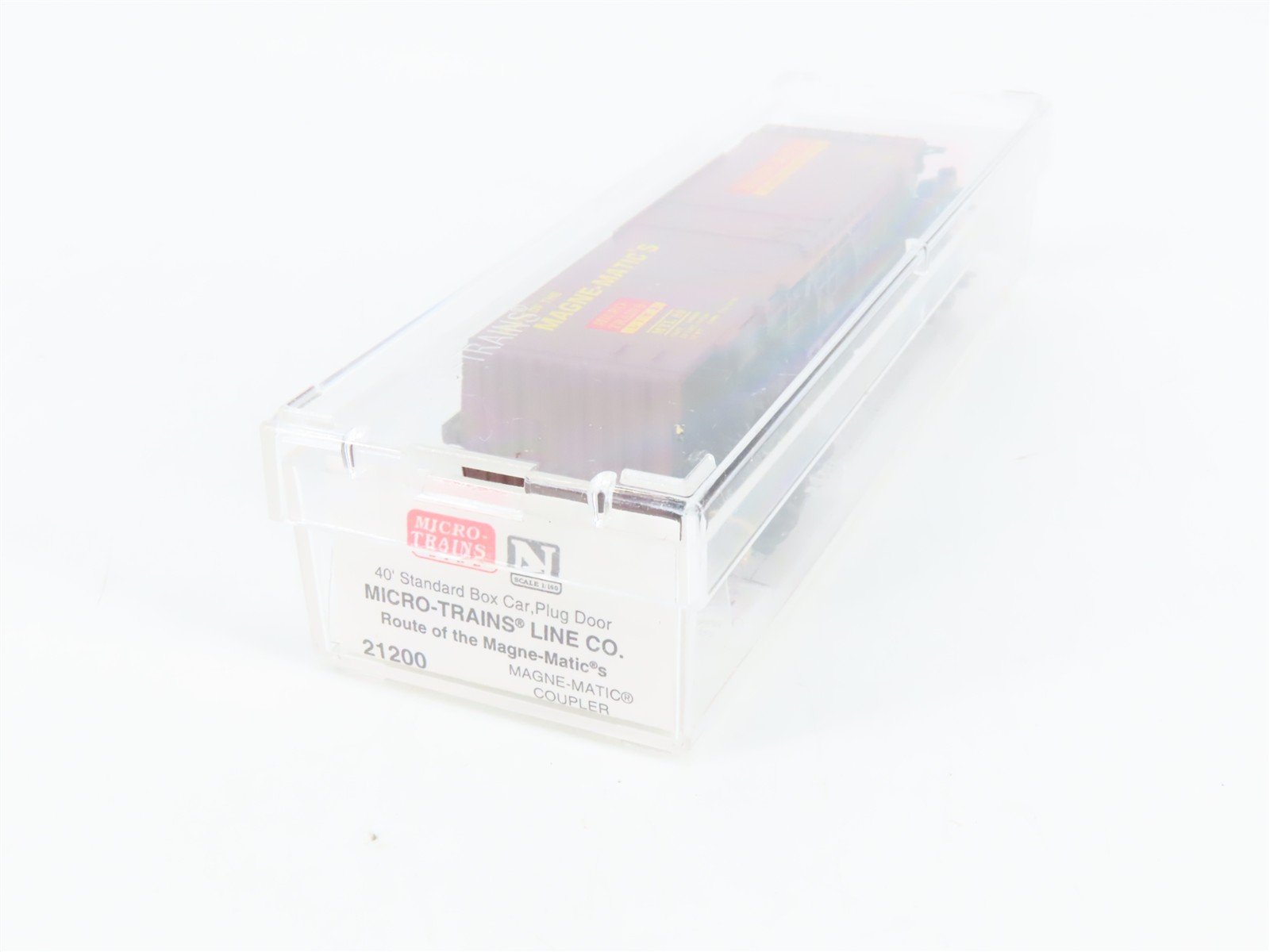 N Scale Micro-Trains 21200 MTL Micro-Trains Line 40' Plug Door Box Car 80 RTR
