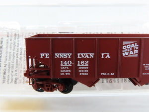 N Scale Micro-Trains 56270 PRR Pennsylvania 33' Twin Bay Hopper 140162 RTR