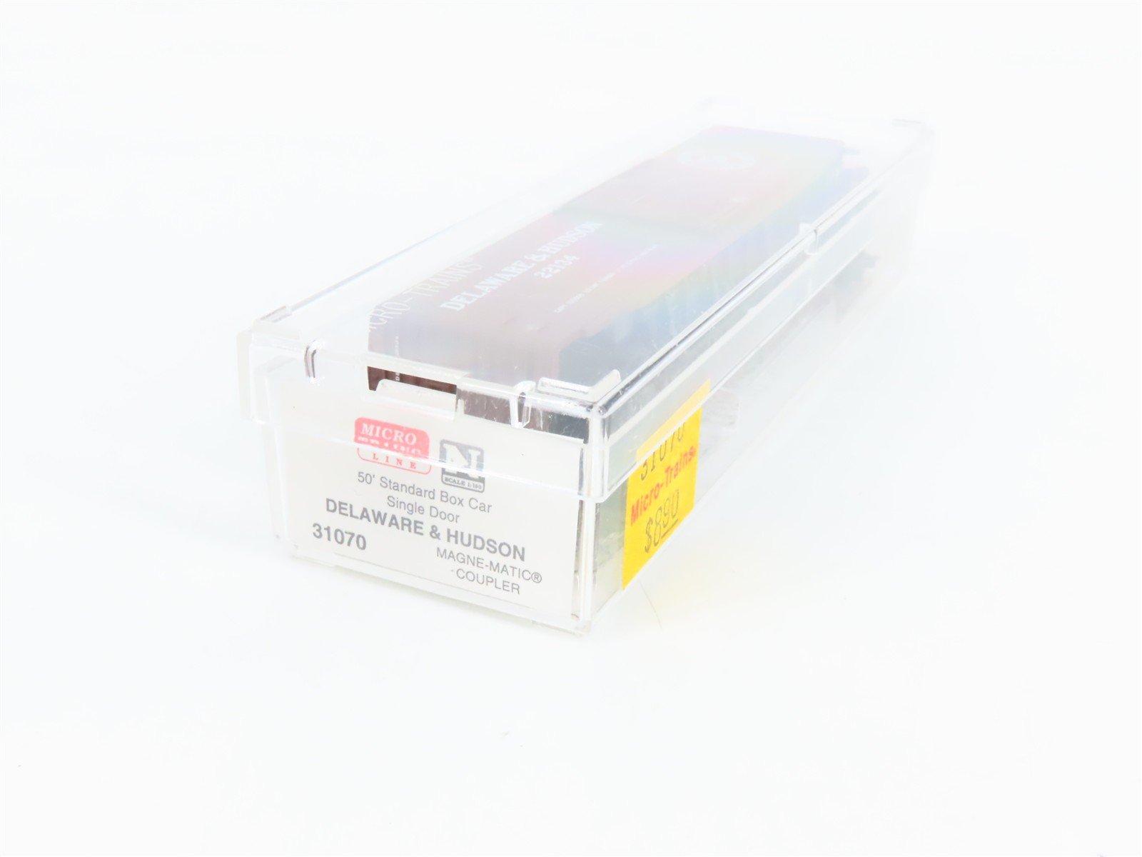 N Scale Micro-Trains 31070 DH Delaware & Hudson 50' Box Car 22134 RTR
