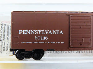 N Scale Micro-Trains 20780 PRR Pennsylvania 40' Box Car 603116 RTR