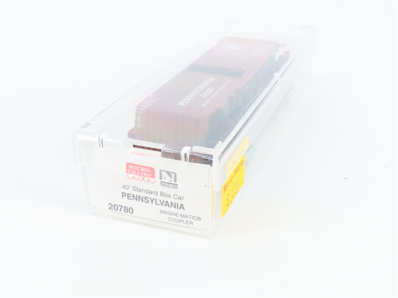 N Scale Micro-Trains 20780 PRR Pennsylvania 40' Box Car 603116 RTR