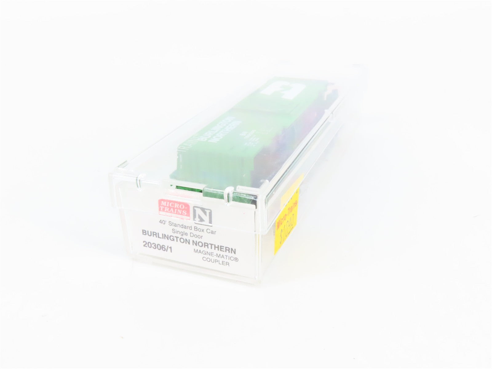 N Scale Micro-Trains 20306/1 BN Burlington Northern 40' Box Car 189286 RTR