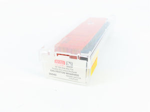 N Scale Micro-Trains 30040 GW Galveston Wharves 50' Rib Side Box Car 1063 RTR