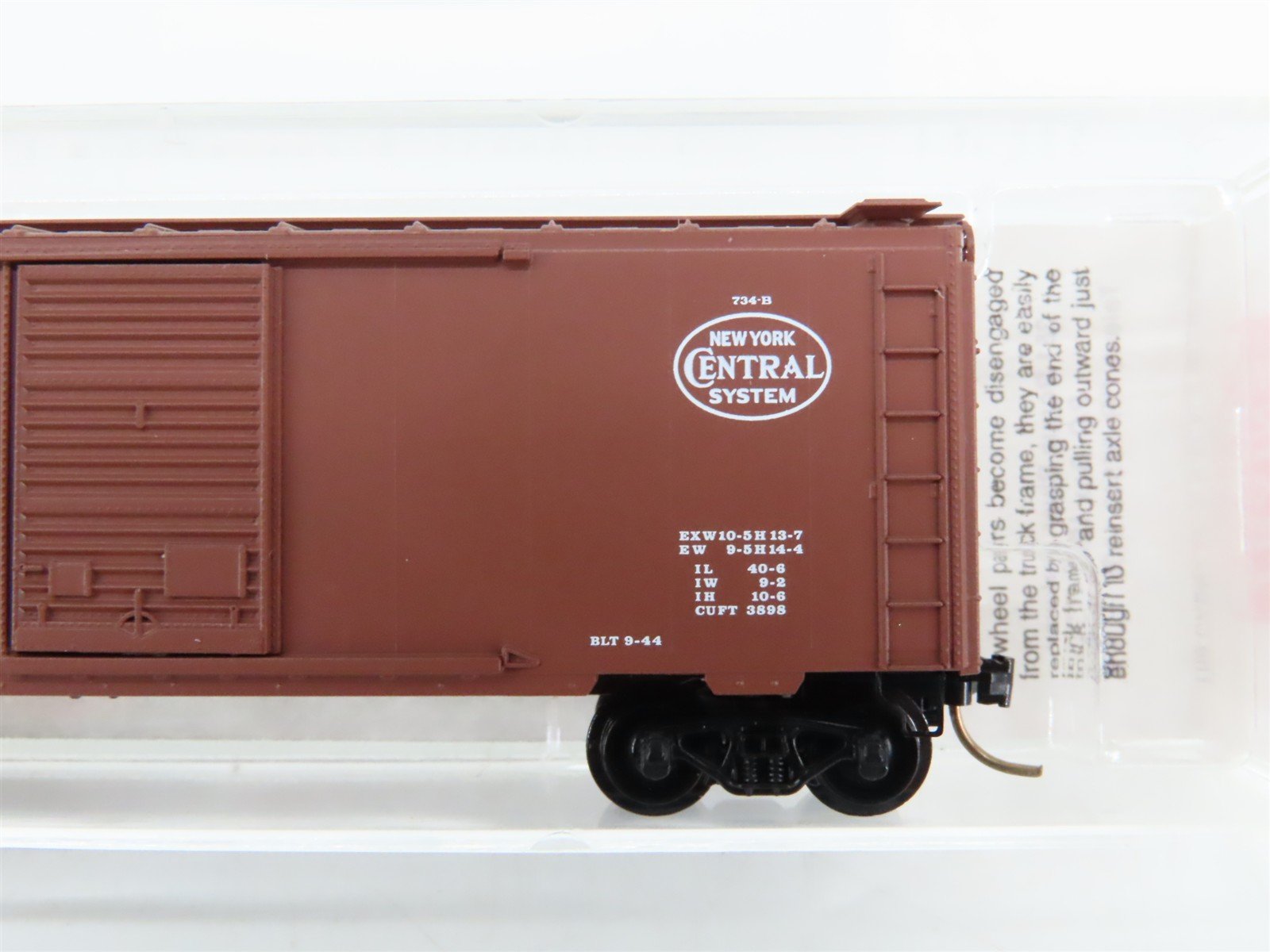 N Scale Micro-Trains 20047 NYC New York Central 40' Box Car 159000 RTR