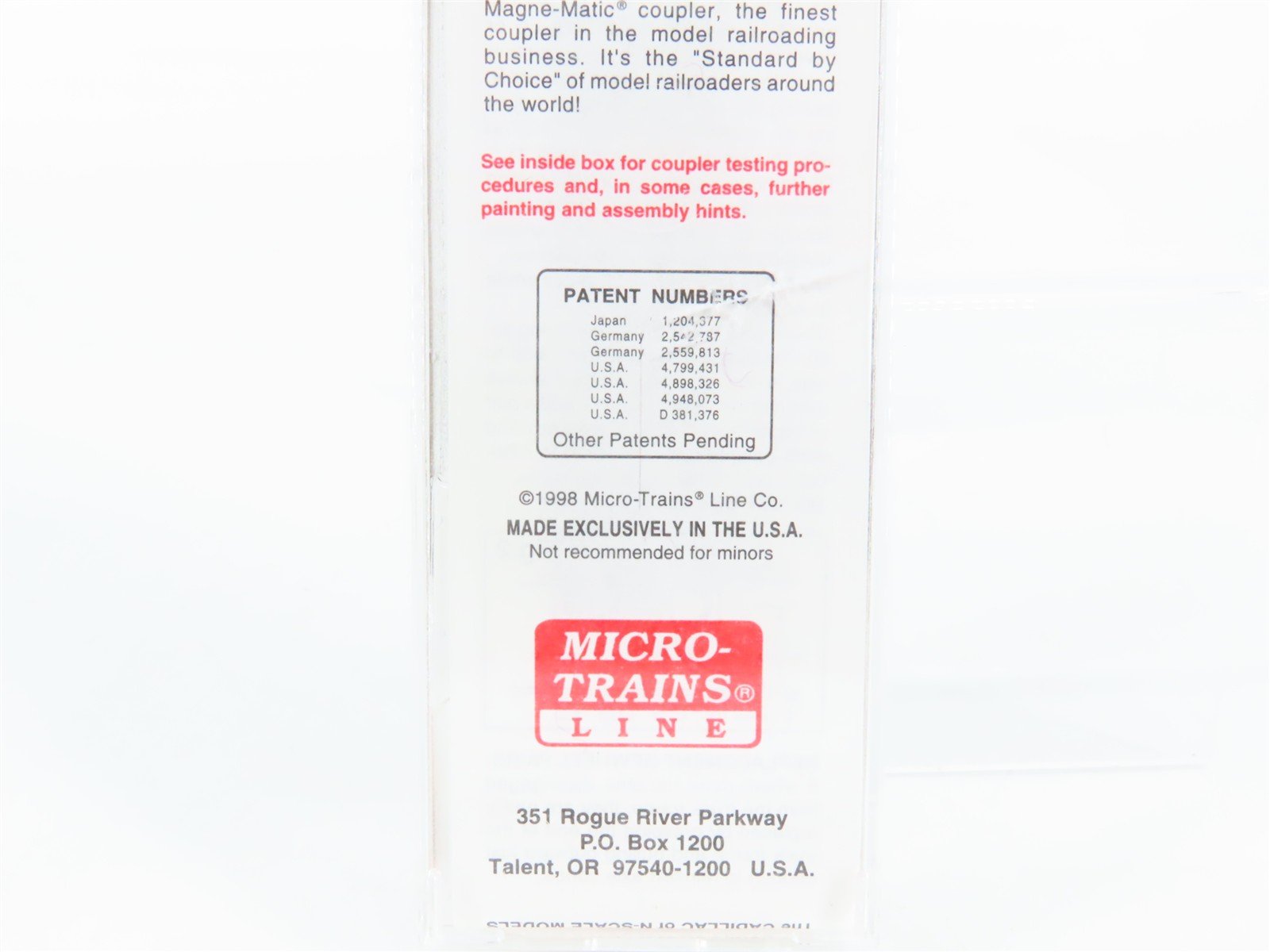 N Scale Micro-Trains 55410 CP Canadian Pacific 33' 2-Bay Hopper 354116 RTR