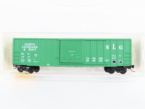 N Scale Micro-Trains 25530 NLG North Louisiana & Gulf 50' Box Car 5227 RTR