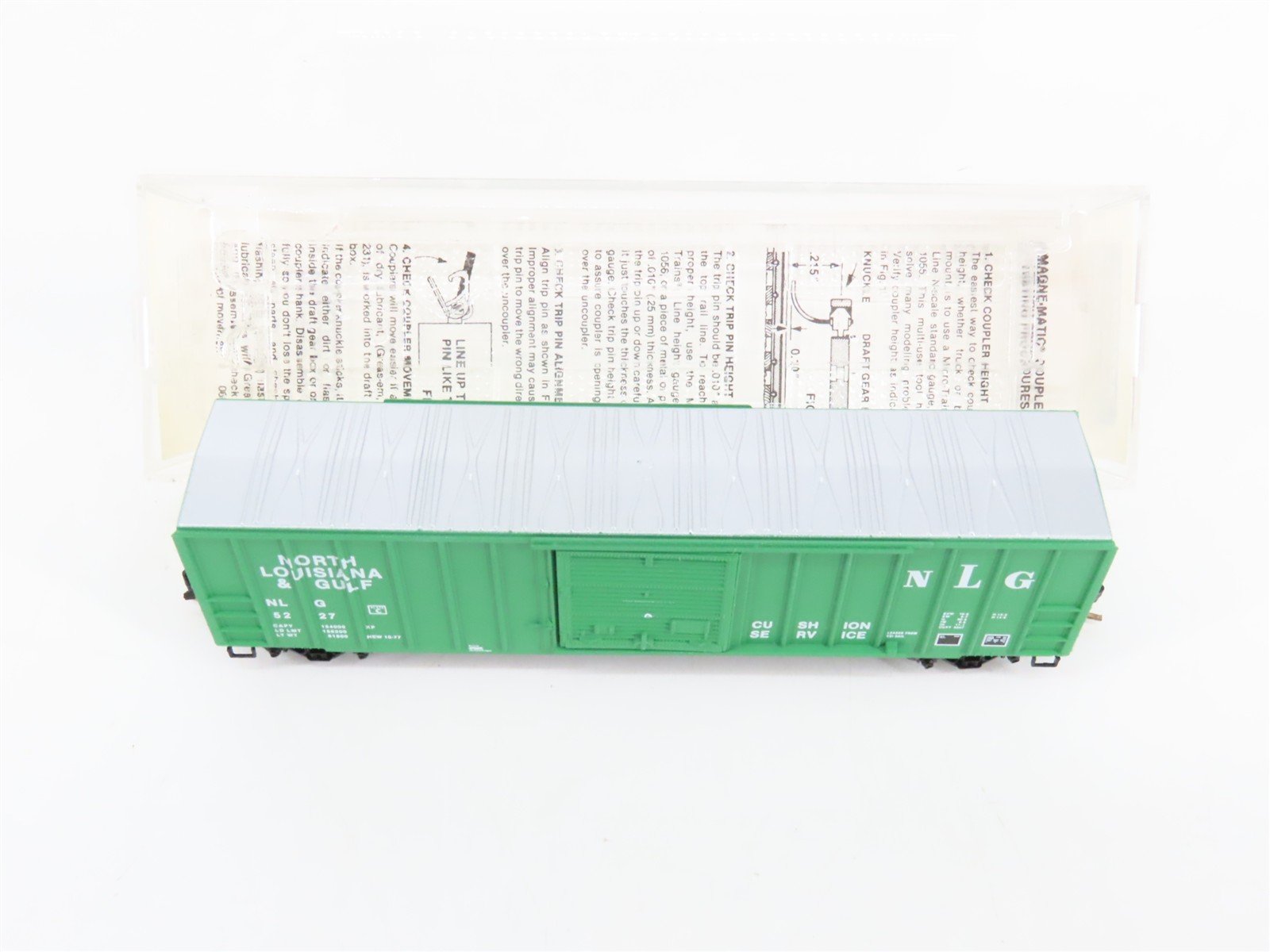 N Scale Micro-Trains 25530 NLG North Louisiana & Gulf 50' Box Car 5227 RTR