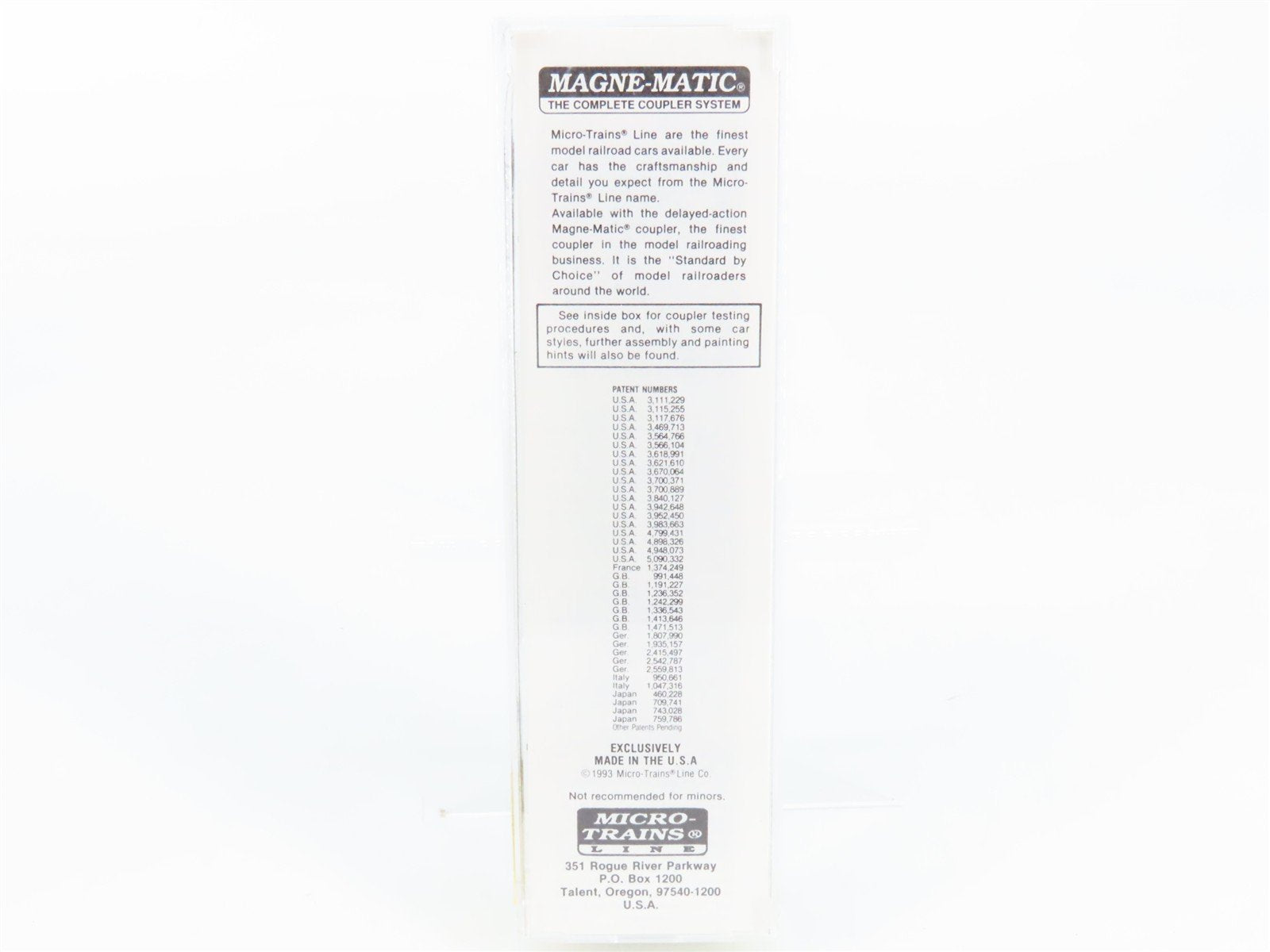N Scale Micro-Trains 25530 NLG North Louisiana & Gulf 50' Box Car 5227 RTR