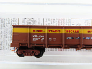 N Scale Micro-Trains 08300035 MTL Micro-Trains 40' GS Drop Bottom Gondola RTR