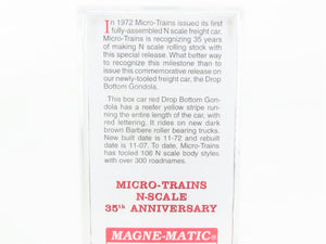N Scale Micro-Trains 08300035 MTL Micro-Trains 40' GS Drop Bottom Gondola RTR