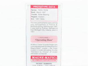 N Scale Micro-Trains 02000696 BM Boston & Maine 40' Box Car 76032 RTR