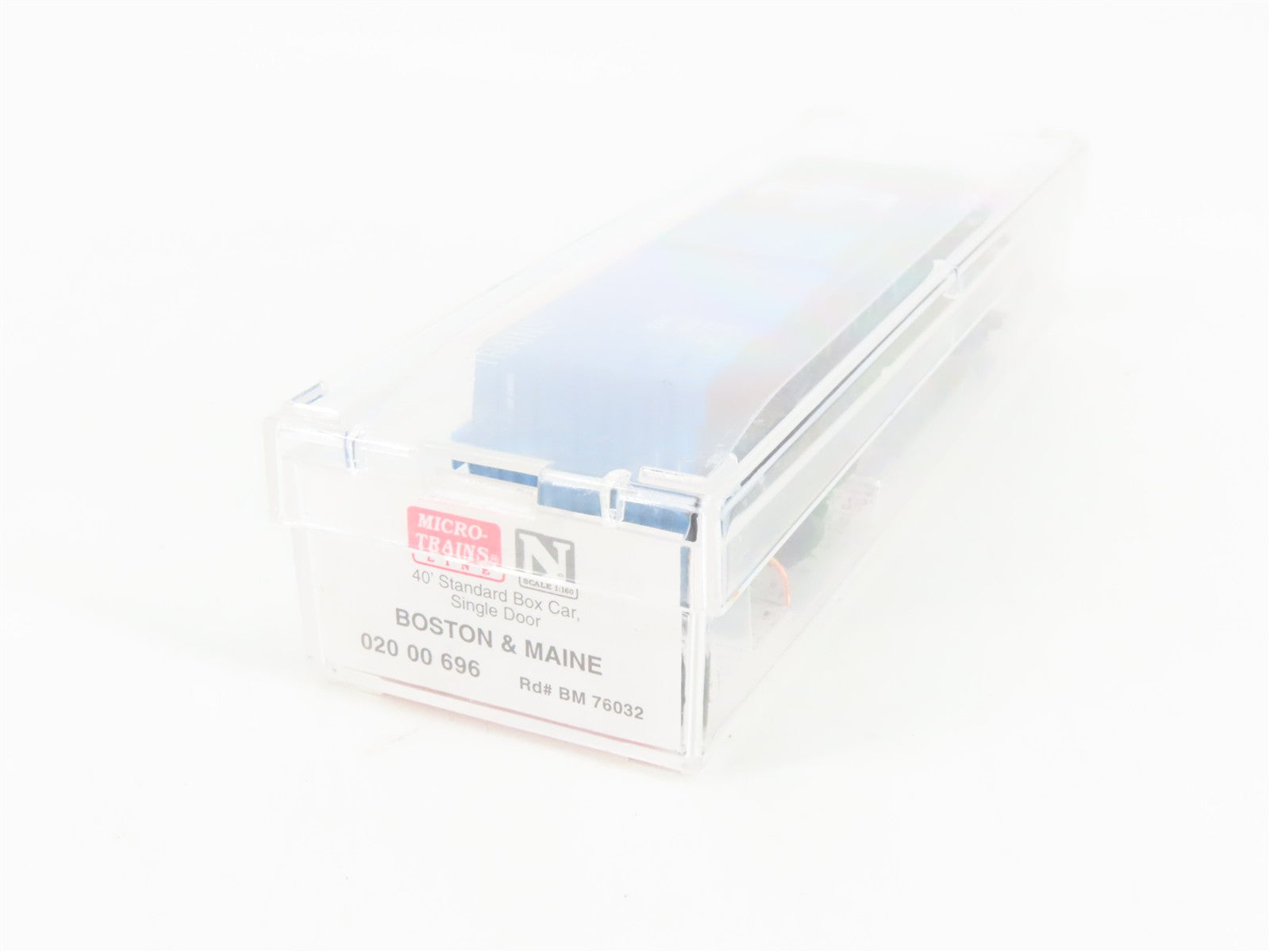 N Scale Micro-Trains 02000696 BM Boston & Maine 40' Box Car 76032 RTR