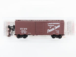 N Scale Micro-Trains 20667 DL&W Delaware, Lackawanna & Western 40' Box Car RTR