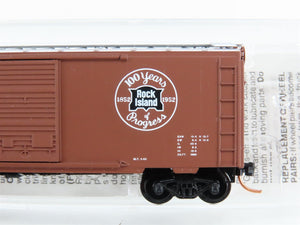 N Scale Micro-Trains 20700 RI Rock Island 40' Box Car 23220 RTR