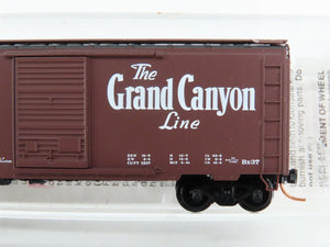 N Scale Micro-Trains 20460 ATSF Santa Fe 40' Box Car 141702 RTR