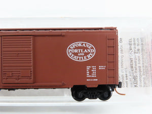 N Scale Micro-Trains 02000850 SP&S Spokane, Portland & Seattle 40' Box Car RTR