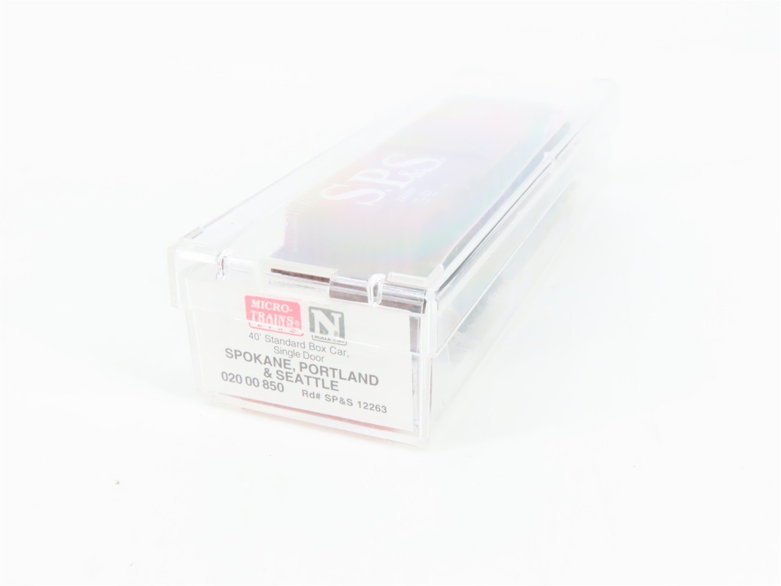 N Scale Micro-Trains 02000850 SP&S Spokane, Portland & Seattle 40' Box Car RTR