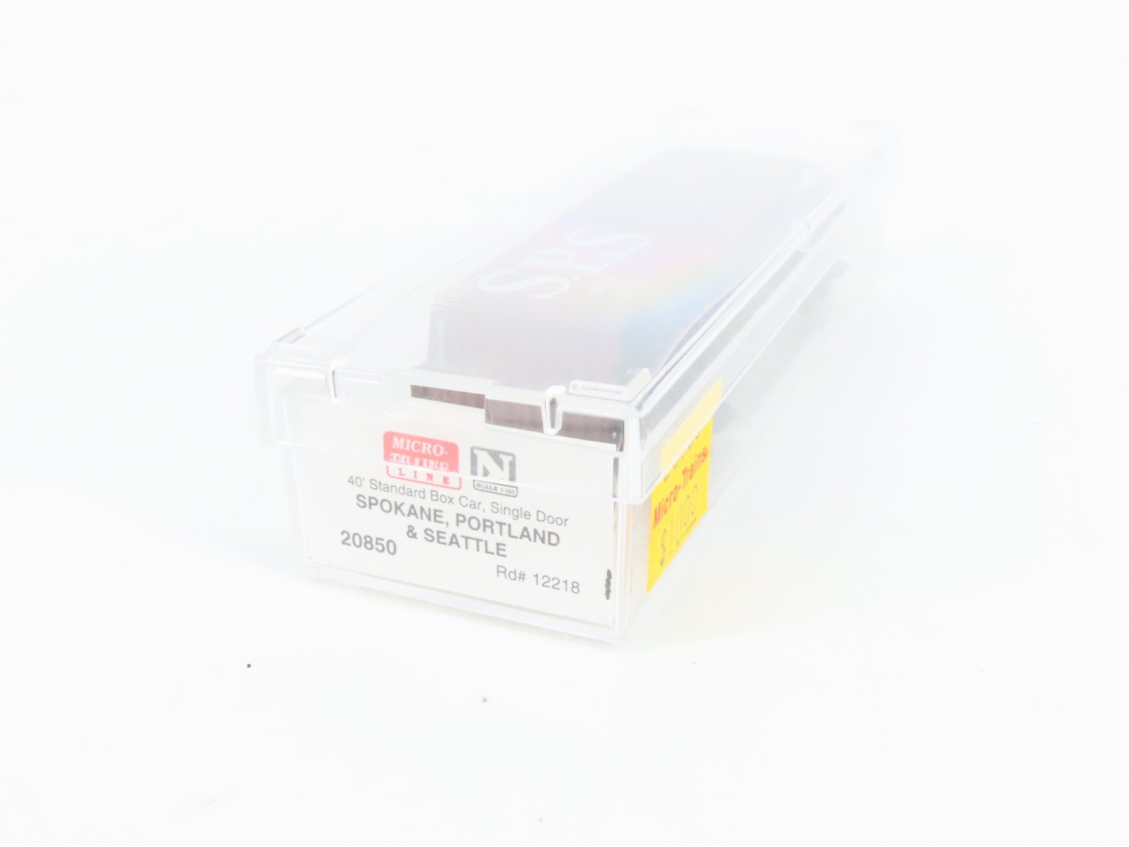 N Scale Micro-Trains 20850 SPS Spokane, Portland & Seattle 40' Box Car 12218 RTR