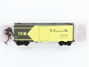 N Scale Micro-Trains 02000716 TP&W Toledo, Peoria & Western 40' Box Car 7069 RTR