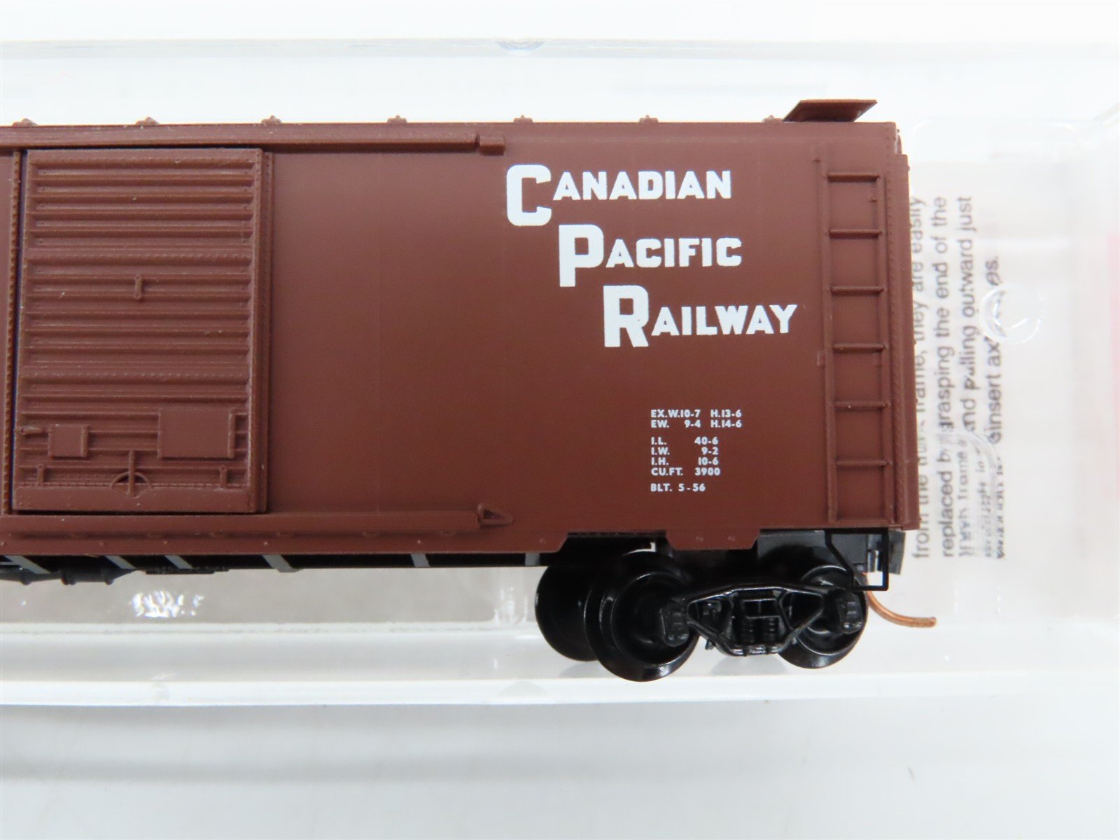N Scale Micro-Trains 20436/1 CP Canadian Pacific 40' Box Car 51029 RTR