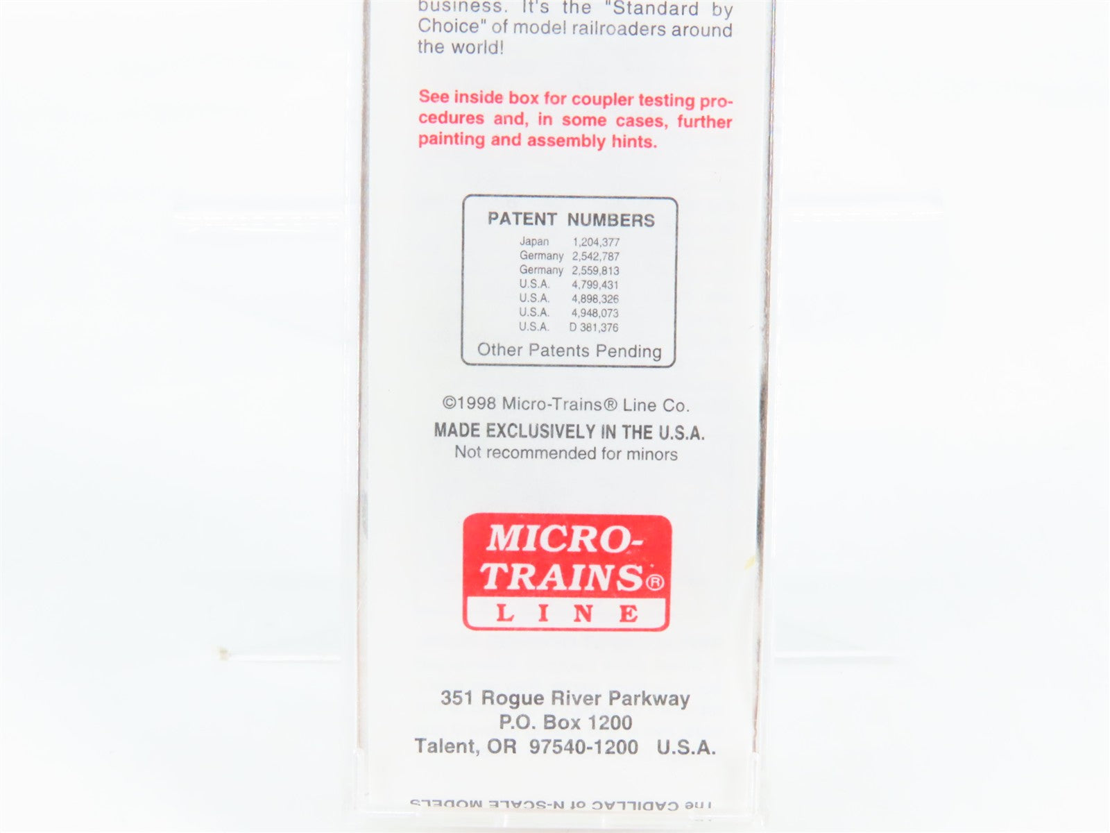 N Scale Micro-Trains 20446 DAFX United States Air Force 40' Box Car 26477 RTR