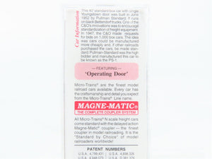 N Scale Micro-Trains 20440 C&O Chesapeake & Ohio 40' Box Car 18299 RTR