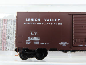 N Scale Micro-Trains 02000786 LV Lehigh Valley 40' Box Car 62008 RTR