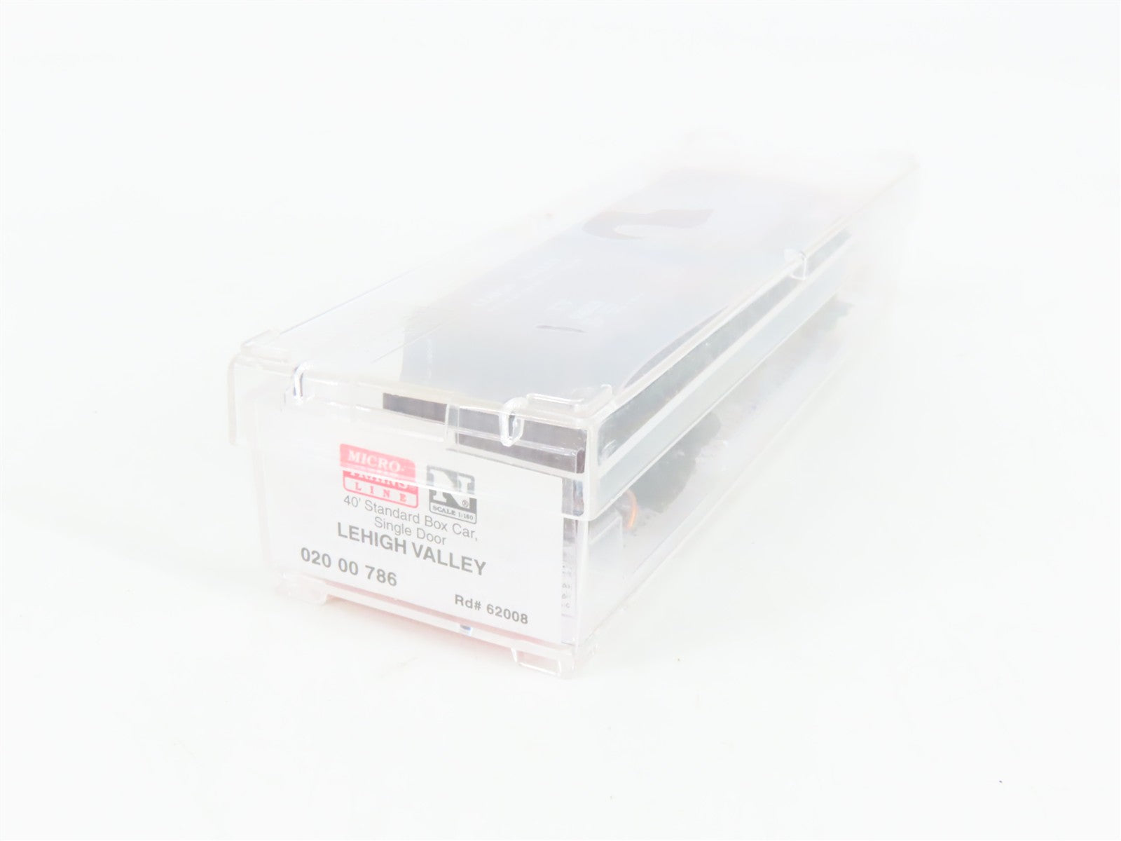 N Scale Micro-Trains 02000786 LV Lehigh Valley 40' Box Car 62008 RTR