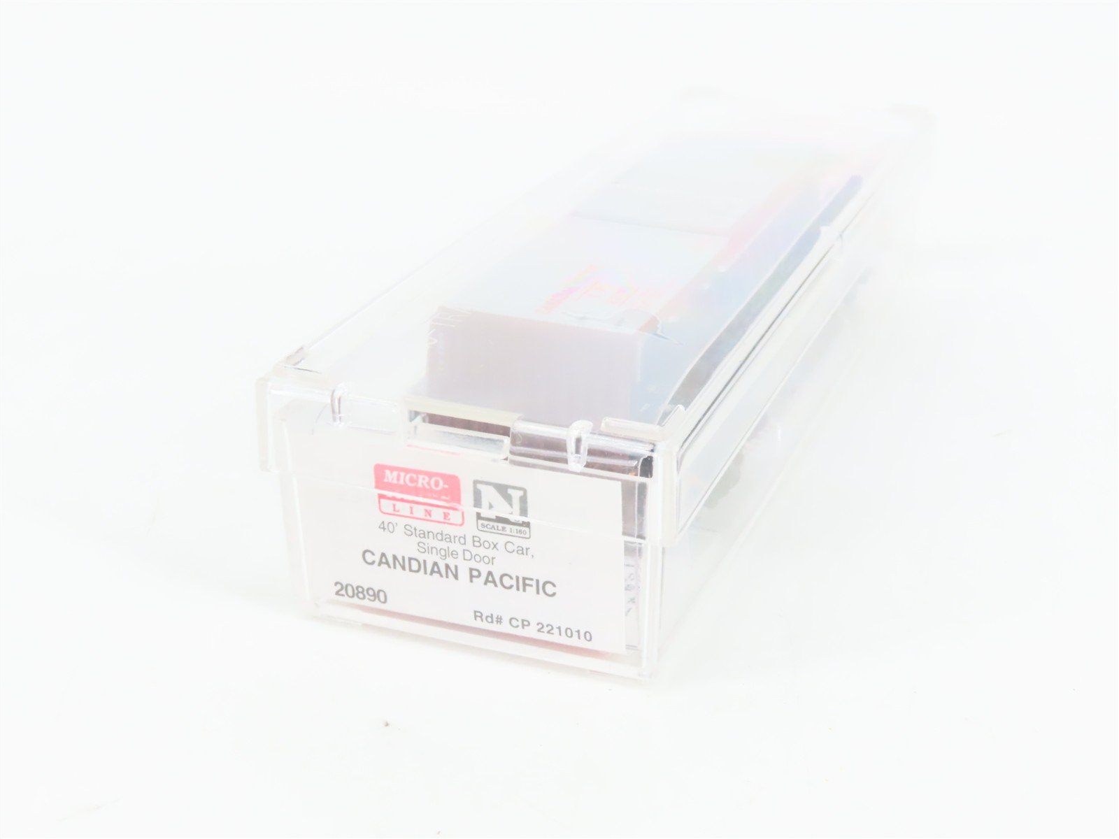 N Scale Micro-Trains 20890 CP Canadian Pacific 40' Box Car 221010 RTR