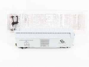N Scale Micro-Trains 20820 C&O Chesapeake & Ohio 40' Box Car 2908 RTR