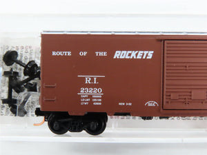 N Scale Micro-Trains 20700 RI Rock Island 40' Box Car 23220 RTR