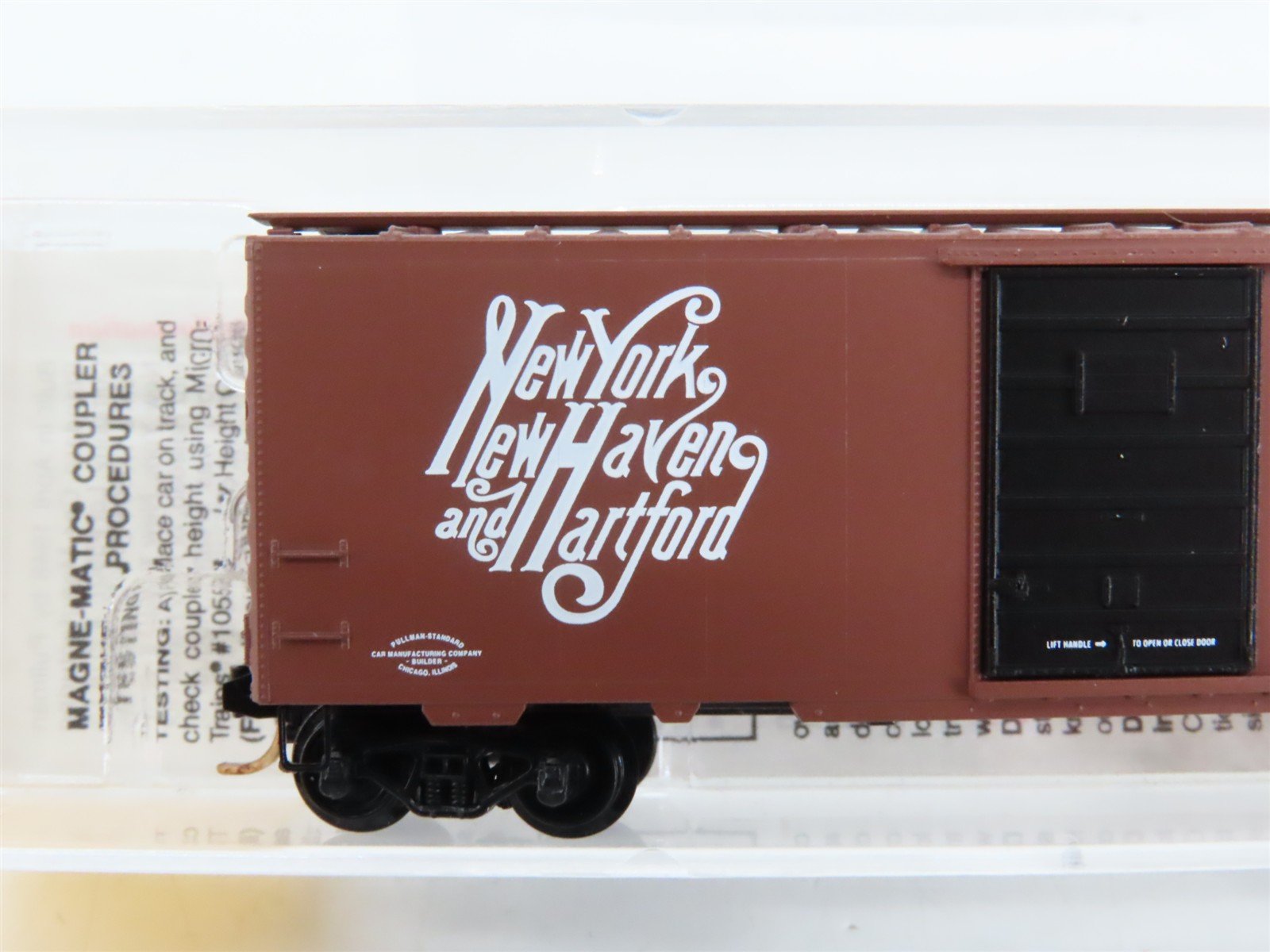 N Scale Micro-Trains 20029 New York, New Haven & Hartford 40' Box Car RTR