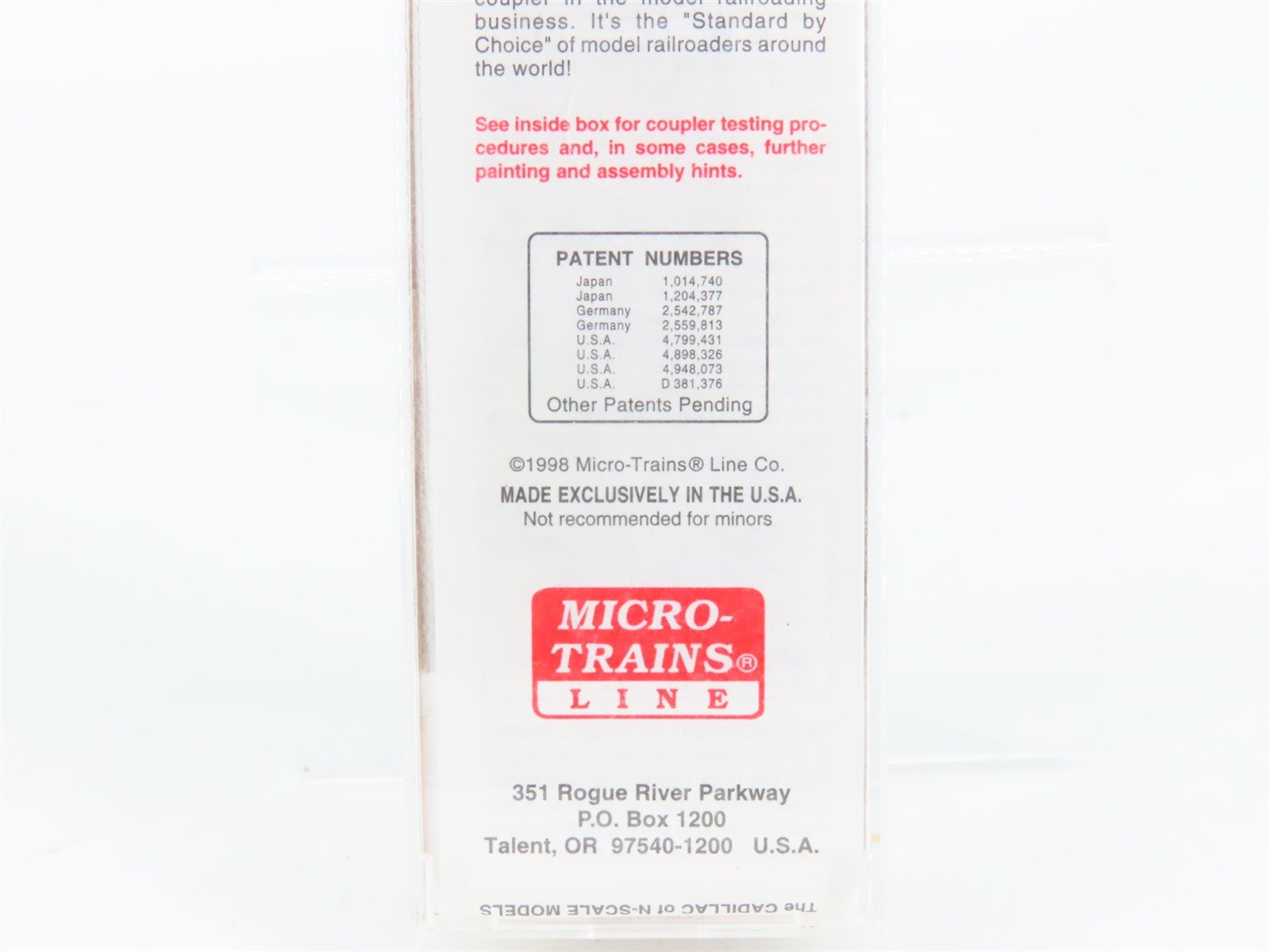 N Scale Micro-Trains 20029 New York, New Haven & Hartford 40' Box Car RTR