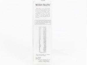 N Scale Micro-Trains 55310 RDG Reading 33' 2-Bay Hopper 83008 RTR